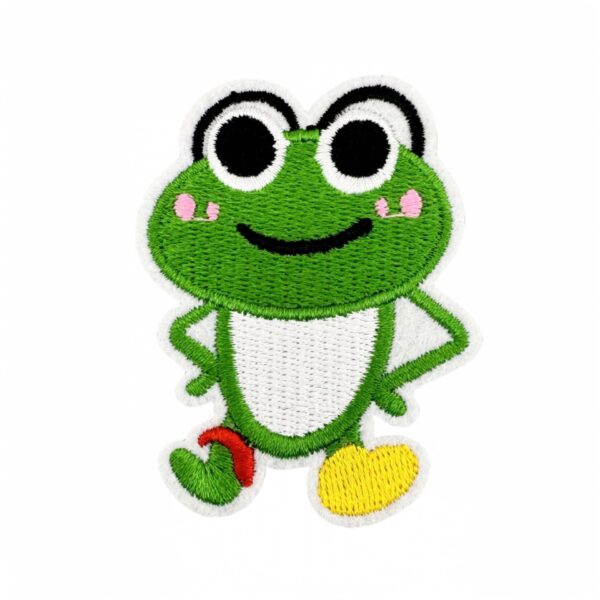 Wholesale New Cute Cartoon Animal Embroidery Cloth Sticker Frog Turtle Ironing Patch Computer Embroidery Garment Accessories