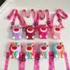 Wholesale 2023 New Rodenticide Pioneer Wallet Strawberry Bear Bag Bubble Crossbody Chilen's Cartoon Coin Purse Decompression Silicone Bag