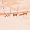 Wholesale Christmas letter necklace