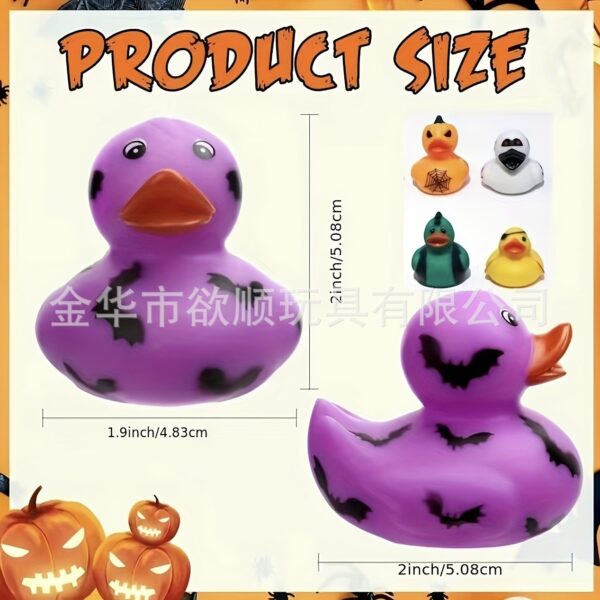 Wholesale Amazon Cross-border 2024 New Halloween Water Cartoon Doll Pinch and Call Little Yellow Duck Toy Ornament Manufacturer