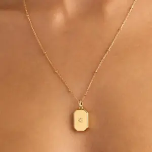 Rectangular Necklace (O-Shaped Chain)