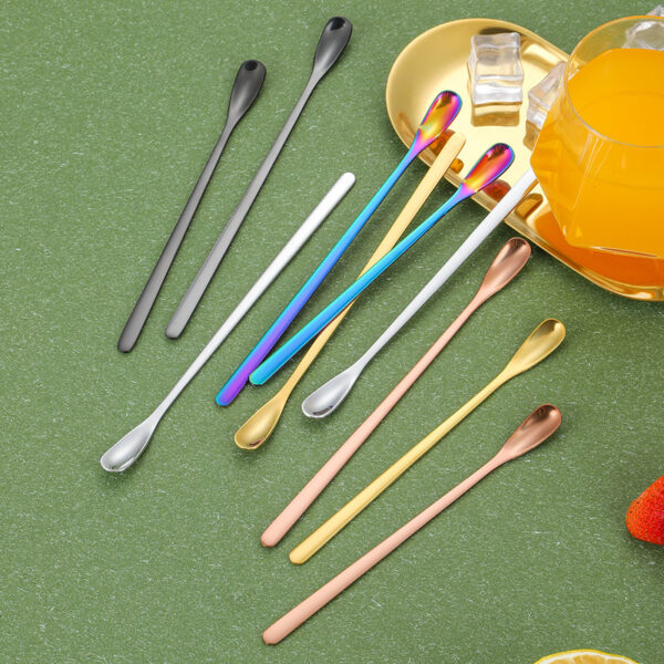 Wholesale Small Bar Spoon Stainless Steel Mug Spoon