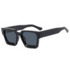 Wholesale 2025 new European and American thick frame sunglasses trendy box foreign trade glasses personalized cross-border large frame sunglasses