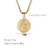 Wholesale Jewelry Fashion Constellation 304 Stainless Steel 18K Gold Plated Gold Plated Stainless Steel Necklaces