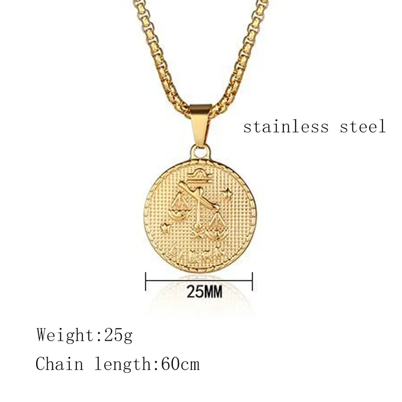 Wholesale Jewelry Fashion Contion 304 Stainless Steel 18K Gold Plated Gold Plated Stainless Steel Necklaces