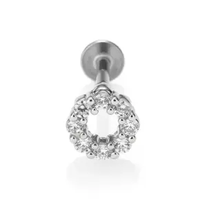 Silver / One Size / 3#