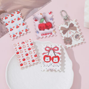 Wholesale 10pcs/pack Acrylic keychain pendant star key chain decoration