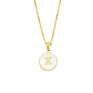 Letter X / 18K Furnace Real Gold