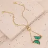 Copper 18K Gold Plated Fashion Gold Plated Inlaid Zircon Butterfly Zircon Bracelets