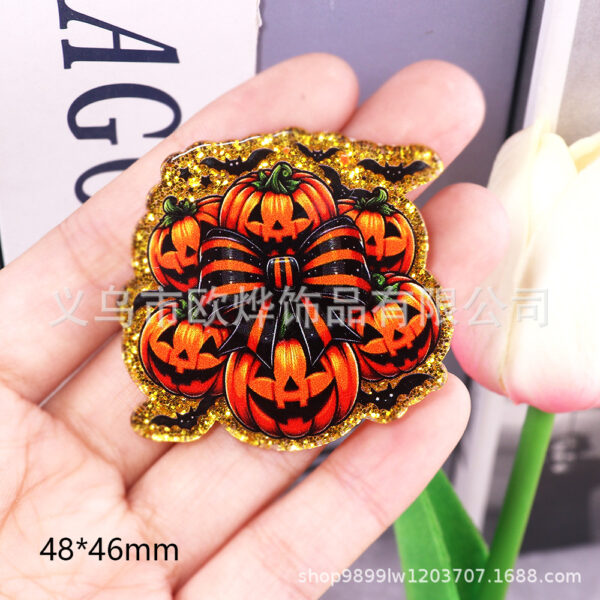 Wholesale New Loose Powder Cross-Border Cartoon Holiday Cute Accessories Acrylic Pins Cute DIY Patch Accessories