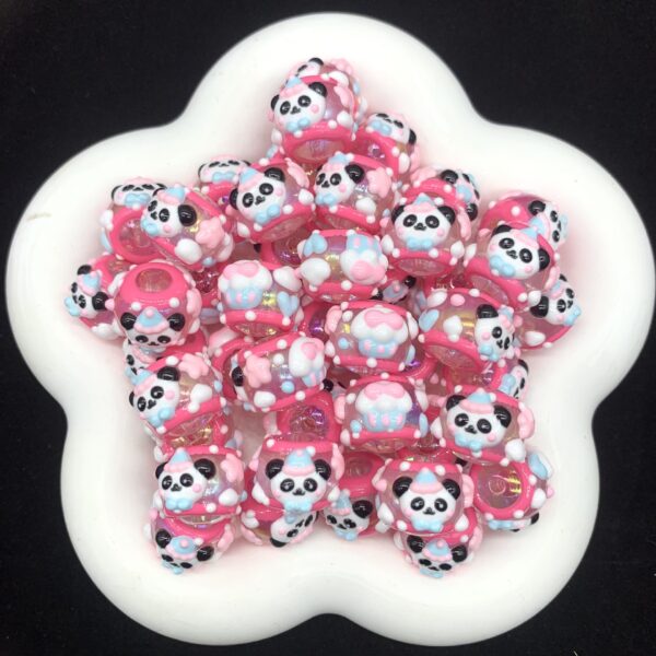Wholesale Transparent round bead cartoon bead