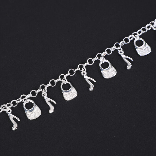 Wholesale Europe and the United States cross-border new hanging shoe bag bracelet fashion personality niche accessories supply Korean version of high-end jewelry