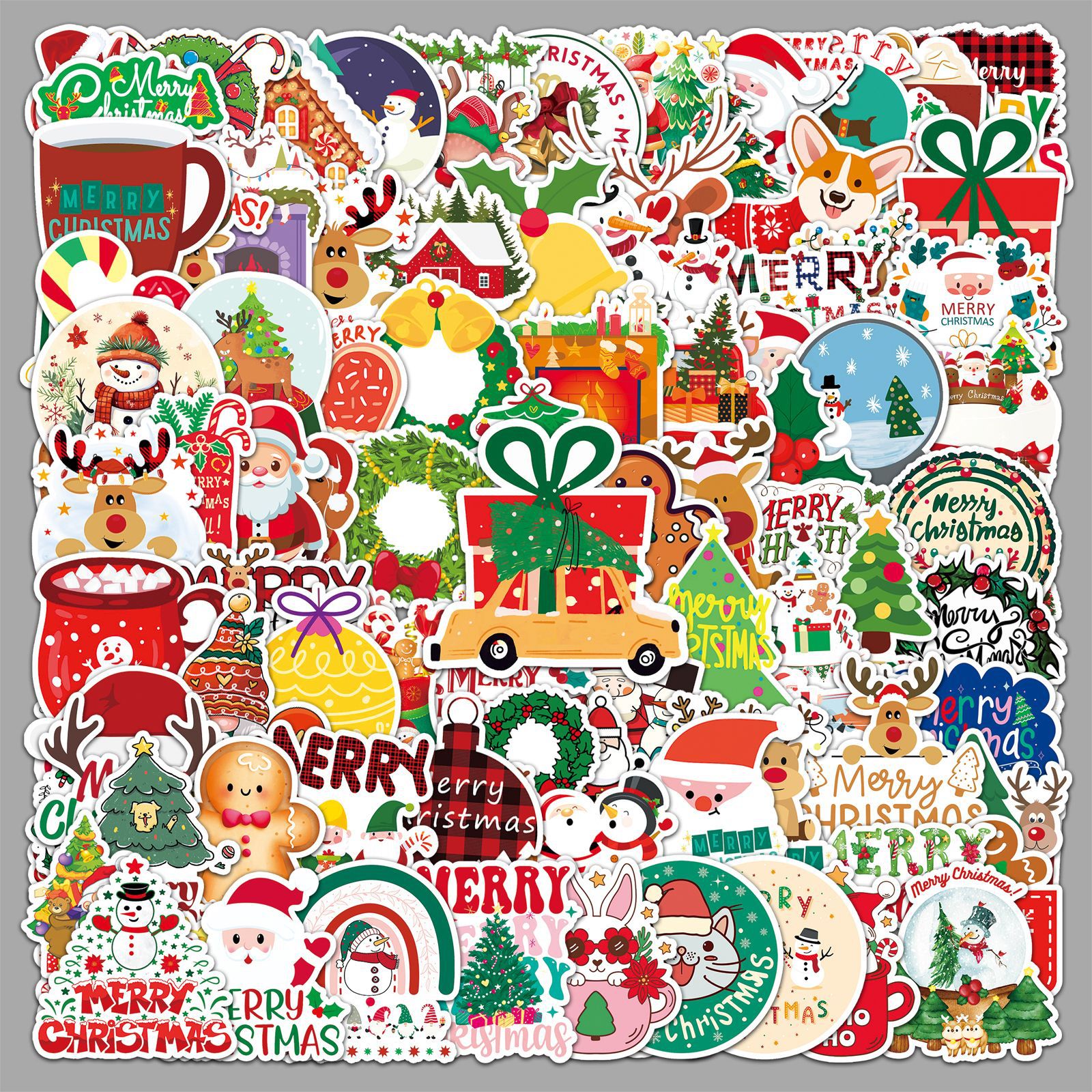 Wholesale Christmas Graiti Stickers Personalized Stickers