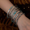 Wholesale Vintage turquoise metal bracelet