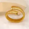 Wholesale PVD Coated 18K Gold Real Gold Plated Solid Color 304 Stainless Steel Simple Style Waterproof Non Tarnish 304 Stainless Steel Bangle