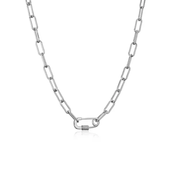 Copper Geometric Copper Necklaces