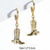 Wholesale Western Cowboy Alloy Boots Earrings