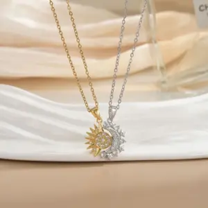 Magnetic Couple Necklace Xl0282s