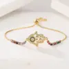 Wholesale Copper Box Chain Geometric Bracelets