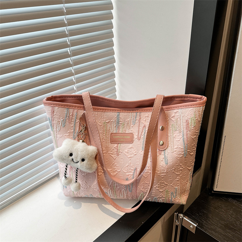 Wholesale Large capacity summer casual shoulder bag tote bag