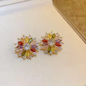 86# Silver Needle-Colorful Flowers