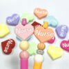 Wholesale New Cartoon Epoxy Food Grade Baby Teething Beads, DIY Beading, Nurse Focus Beads, Pacifier Chain Accessories