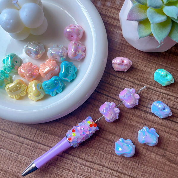 Wholesale Cute cartoon bunny loose beads