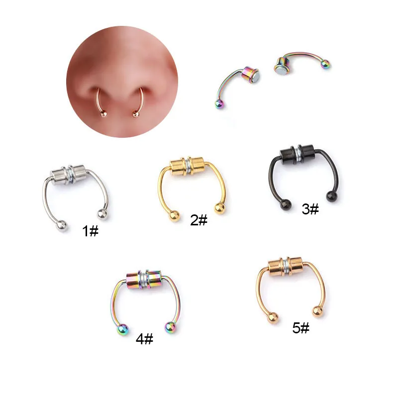 Wholesale 316L Stainless Steel Ear Cartilage Rings & Studs Geometric Waterproof Non Tarnish Surgical Steel Unisex
