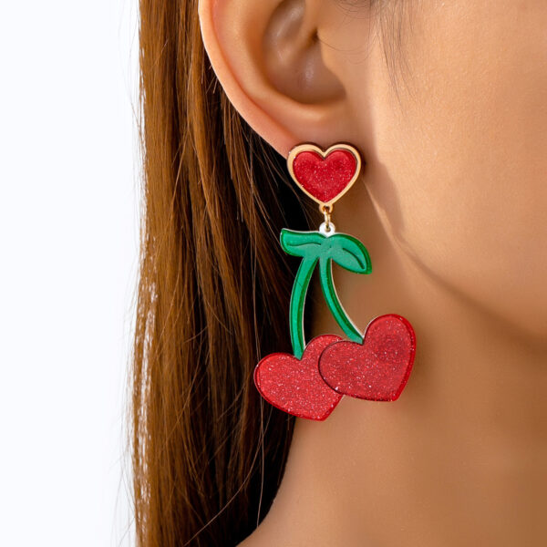 oly-f8a65675a95a9da05f57be279f17d456 Wholesale Snowman Christmas Tree Earrings