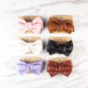 Wholesale Leather bow hair accessories hairpin girls' hairpin