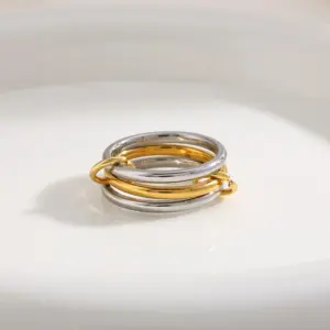 I-Three Layers-Steel Gold Steel-8