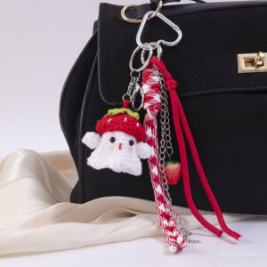 Halloween series bag hanging-ghost strawberry hat / Transparent opp bag packaging