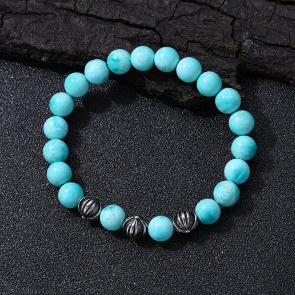Wholesale Cross Flower Turquoise Bracelet Jewelry