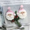 Wholesale Three-Dimensional Acrylic Sheet Christmas Earrings Holiday Ornaments