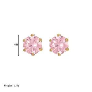 Gold + Pink / 6MM