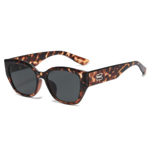 Sunglasses / Tortoiseshell gray flakes