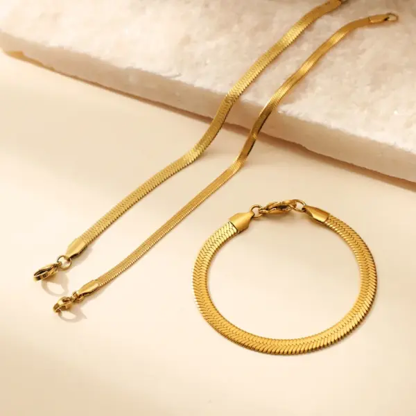 Wholesale Fashion Geometric 304 Stainless Steel Stainless Steel Bracelets In Bulk