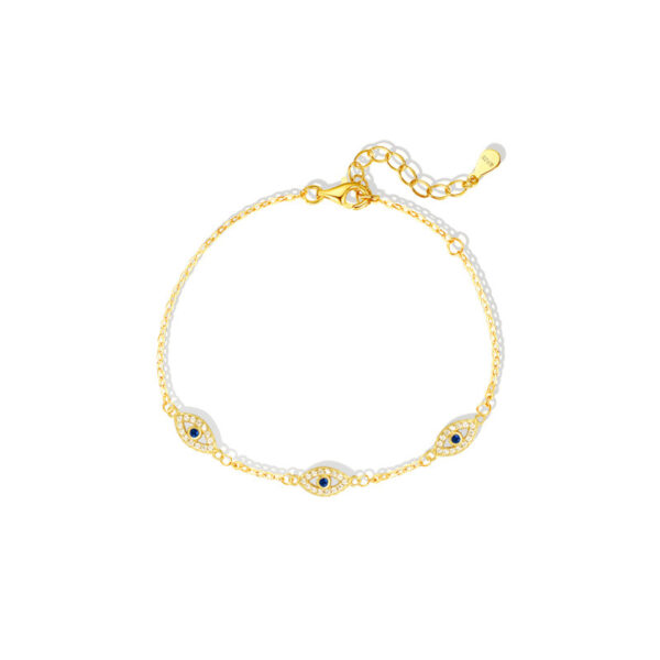 oly-f94efa69c9c64f7c9d44f1cb5bc41208 Wholesale Devil's Eye Micro inlaid Zircon Necklace