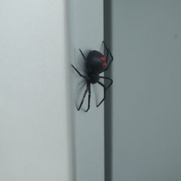Wholesale Cross-Border New Product Spider Magnetic Fridge Sticker Black Widow Spider Magnet Refrigerator Magnet