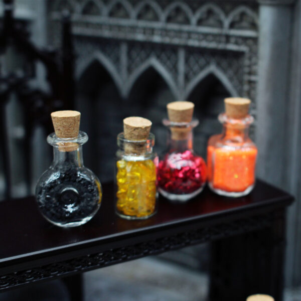 Wholesale Dollhouse1:12 Doll House Simulation Potion Ore Bottle Potion Halloween Decoration Model Holiday Accessories