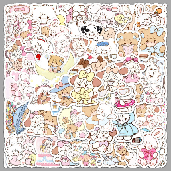 Wholesale 56 Graffiti Stickers Cartoon Cute Girl Stickers OLY Exclusive