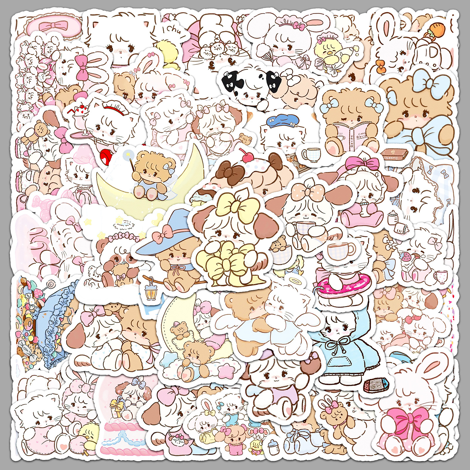 Wholesale 56 Graiti Stickers Cartoon Cute Girl Stickers OLY Exclusive