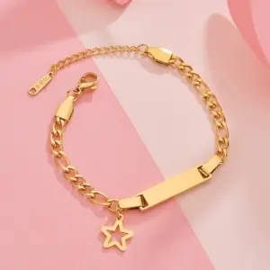 Straight Card-Gold (Five-Pointed Star)-Hanging Accessories