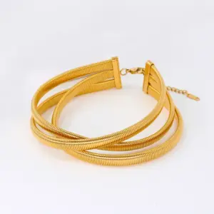 Ck827 Three-Layer Golden Collar 8mm