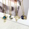 Ion Plating (IP) 18K Gold Plated Star Moon 304 Stainless Steel Copper Marine Style Classic Waterproof Non Tarnish Pendant Necklace