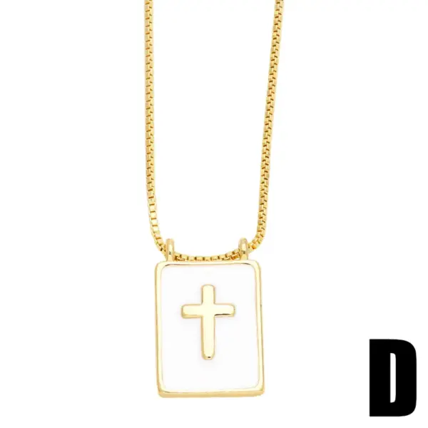 PVD Coated Real Gold Plated 18K Gold Human Heart Shape Rectangle Stainless Steel Copper Casual Simple Style Waterproof Non Tarnish Stainless Steel Pendant Necklace Long Necklace