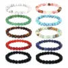 Wholesale Fashion Geometric Natural Stone Beaded Bracelets