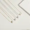 Wholesale 304 Stainless Steel ABS Pearl Solid Color PVD Coated Artificial Pearls Freshwater Pearl 14K Gold Plated Elegant Luxurious Classic Style Plating Inlay Box Chain Pendant Necklace