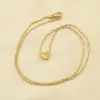 Wholesale Fashion Letter Heart Shape Titanium Steel Plating Necklace 1 Piece