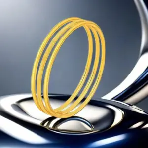16-E-7 Bracelet Sansheng Sanshi / Gold